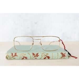 Vintage Aviator Eyeglass Frames 1970s made France Classic Pilot Eyewear